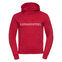 Afbeelding in Gallery-weergave laden, Hoodie Men &#39;LIONANDSTEEL&#39; Red
