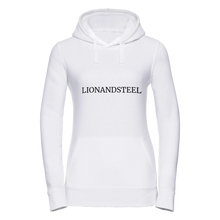 Load image into Gallery viewer, Hoodie Women &#39;LIONANDSTEEL&#39; White
