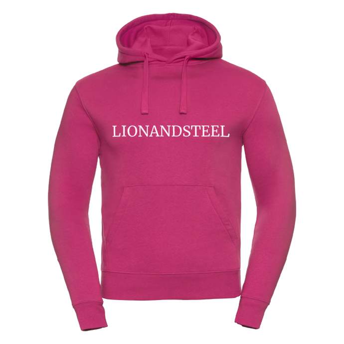 Hoodie Men 'LIONANDSTEEL' Pink