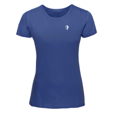 Afbeelding in Gallery-weergave laden, Slim-Fit T-Shirt Women Blue
