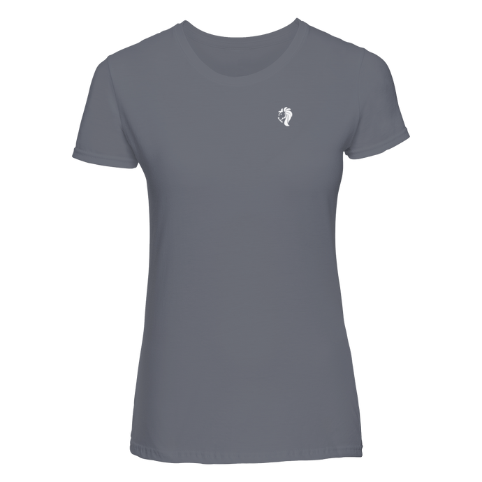 Slim-Fit T-Shirt Women Grey