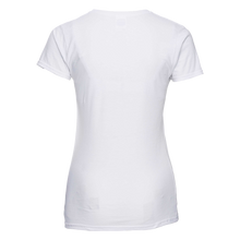 Afbeelding in Gallery-weergave laden, Slim-Fit T-Shirt Women &#39;LIONANDSTEEL&#39; White
