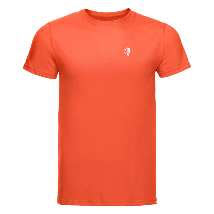 Slim-Fit T-Shirt Men Orange