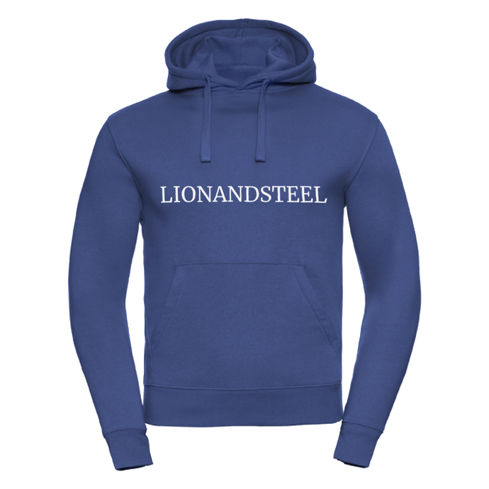 Hoodie Men 'LIONANDSTEEL' Blue