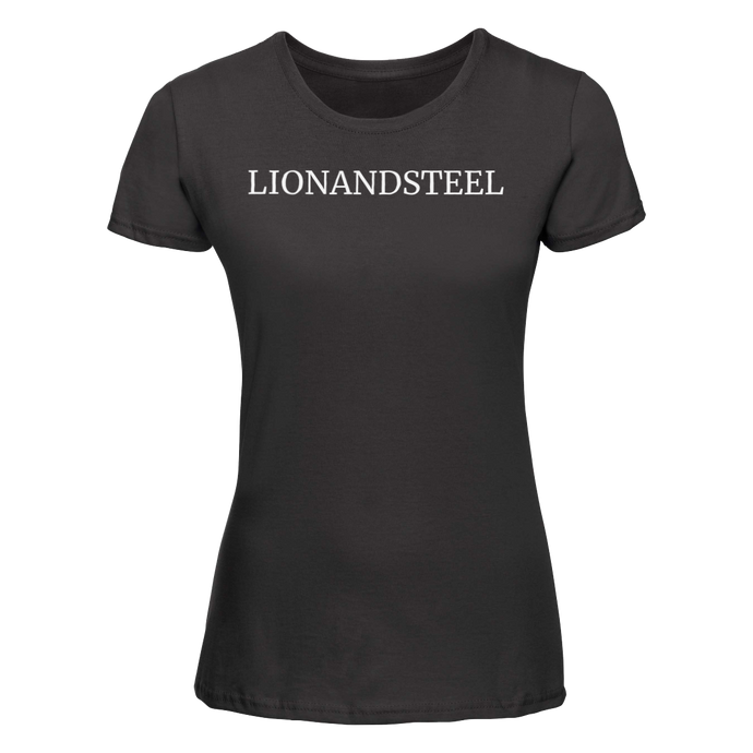 Slim-Fit T-Shirt Women 'LIONANDSTEEL' Black