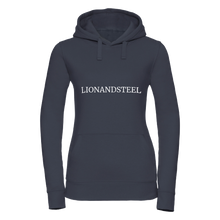 Afbeelding in Gallery-weergave laden, Hoodie Women &#39;LIONANDSTEEL&#39; Dark Blue
