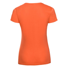 Afbeelding in Gallery-weergave laden, Slim-Fit T-Shirt Women &#39;LIONANDSTEEL&#39; Orange
