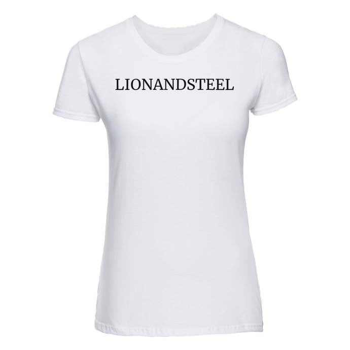 Slim-Fit T-Shirt Women 'LIONANDSTEEL' White