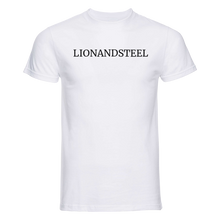 Afbeelding in Gallery-weergave laden, Slim-Fit T-Shirt Men &#39;LIONANDSTEEL&#39; White
