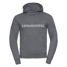 Afbeelding in Gallery-weergave laden, Hoodie Men &#39;LIONANDSTEEL&#39; Grey
