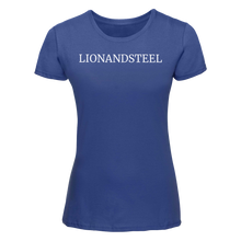 Load image into Gallery viewer, Slim-Fit T-Shirt Women &#39;LIONANDSTEEL&#39; Blue
