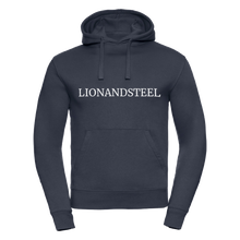 Afbeelding in Gallery-weergave laden, Hoodie Men &#39;LIONANDSTEEL&#39; Dark Blue
