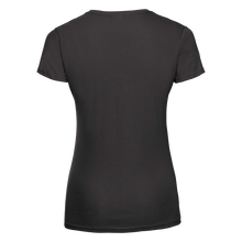 Afbeelding in Gallery-weergave laden, Slim-Fit T-Shirt Women &#39;LIONANDSTEEL&#39; Black
